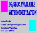  BGSBLC AVAILABLE WITH MONETIZATION