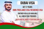 Dubai Freelancer visa 2 year or 3 year partner visa 