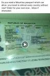 Mauritius pport 
